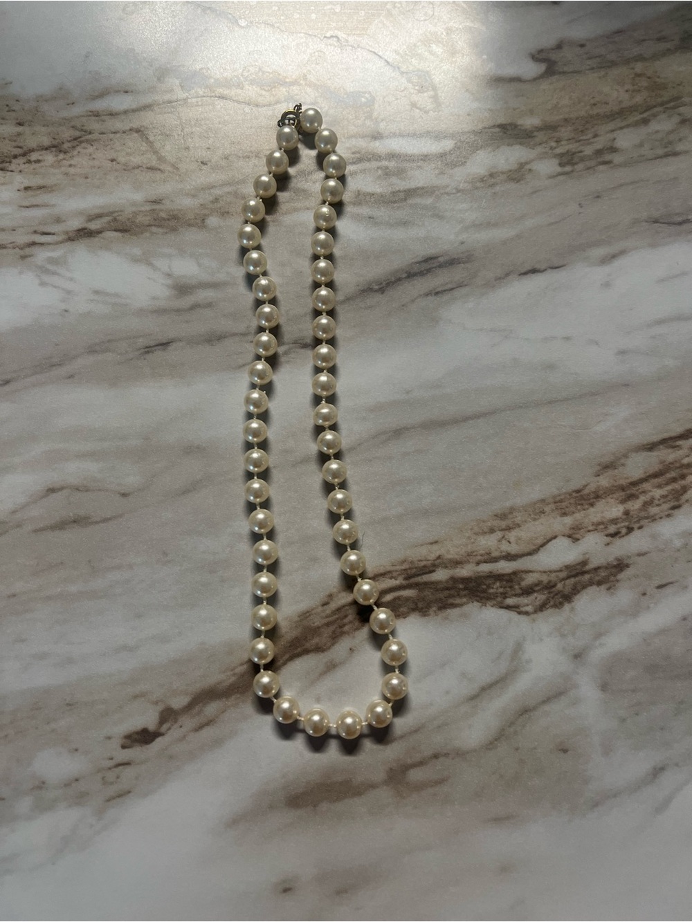 Classic Cream Pearl Necklace - Women Jewelry